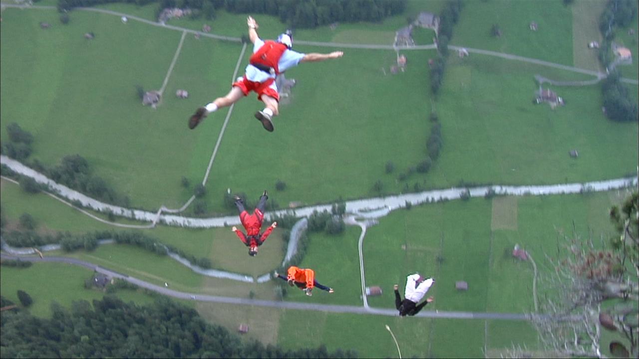Aerial Sports Video Stock Footage