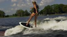 Wakesurfing